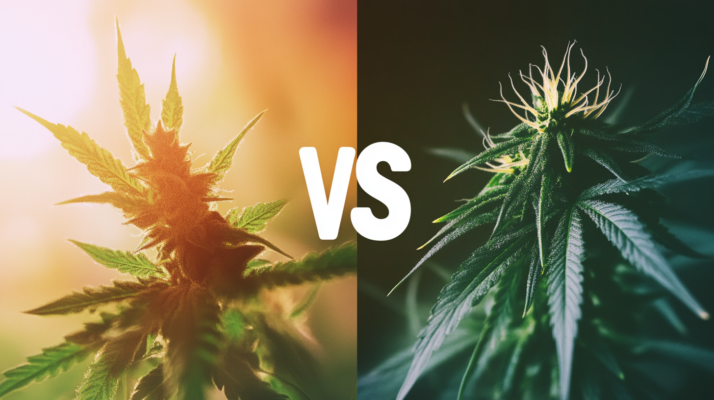 hybrid vs indica