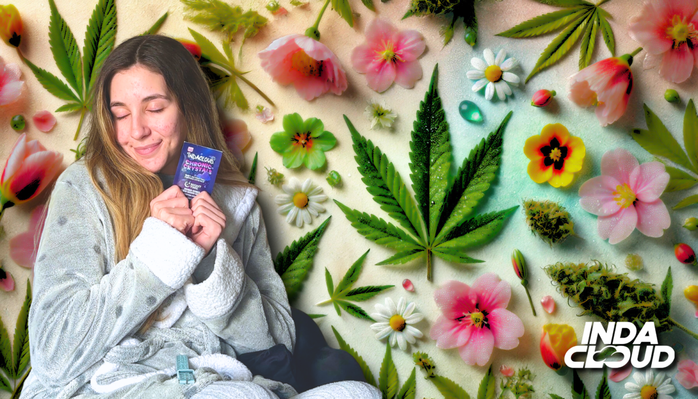 Cannabis &Amp; Connection: How To Personally Curate A Candid Kind Of Calm 1 Feminine Cover Night Crystals
