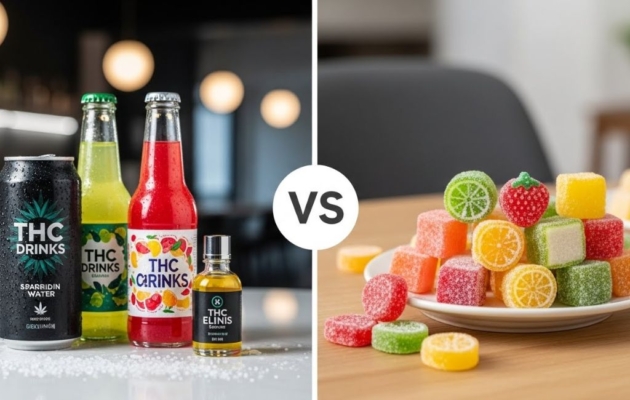 Thc Drinks Vs Edibles: 5 Important Comparison Points 15 Thc Drinks Vs Edibles Featured Image